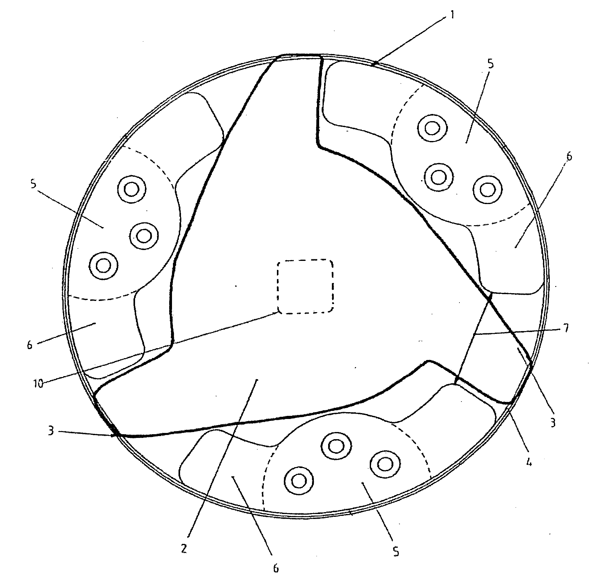 Tool for tightening and loosening a wing nut or wing screw that secures a motor vehicle wheel