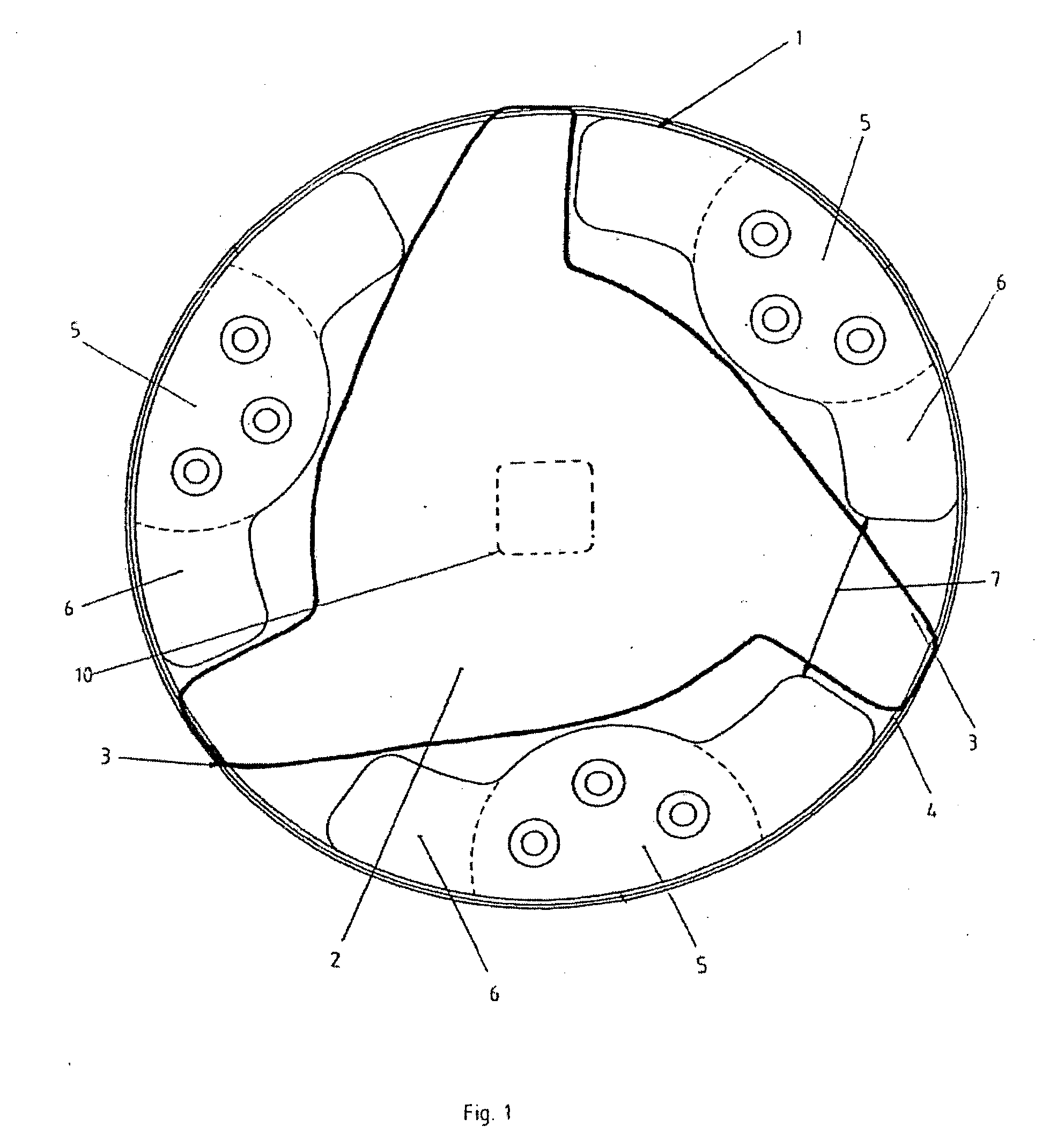 Tool for tightening and loosening a wing nut or wing screw that secures a motor vehicle wheel