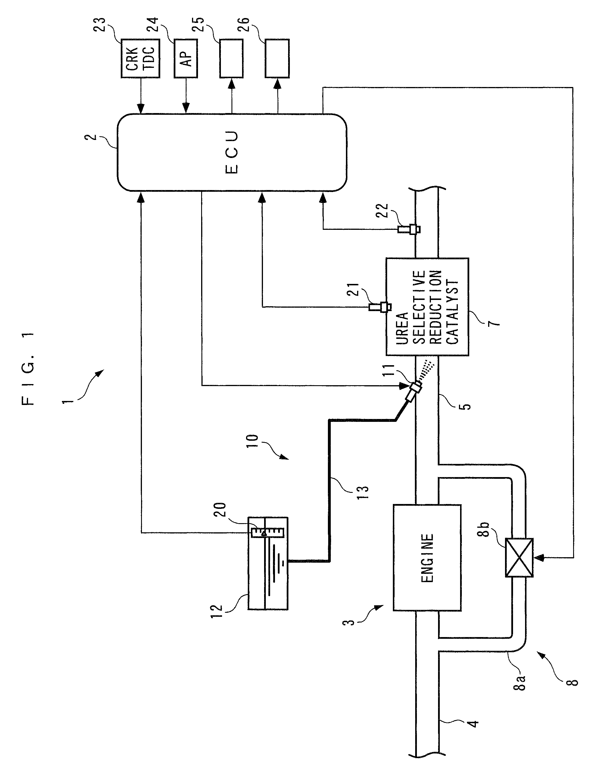 Exhaust emission control device for internal combustion engine