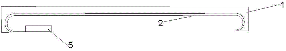 Borderless terminal display device