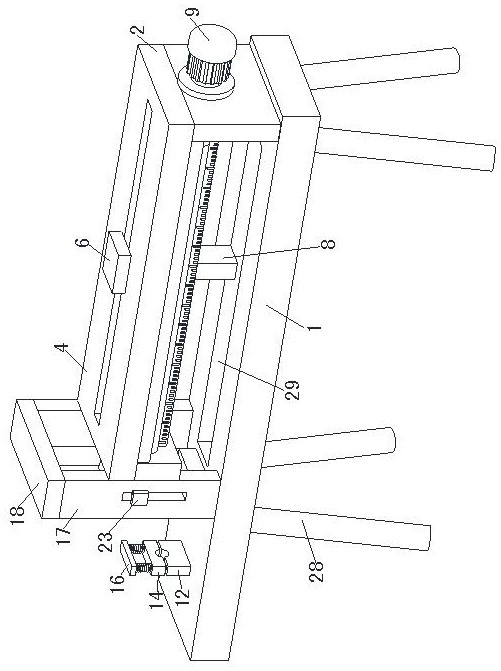 Construction steel bar cutoff device