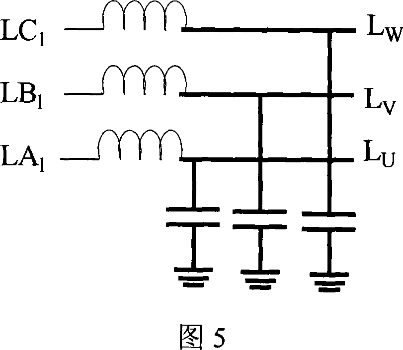 Dual three-level phase-shift high-voltage high-power frequency transformer