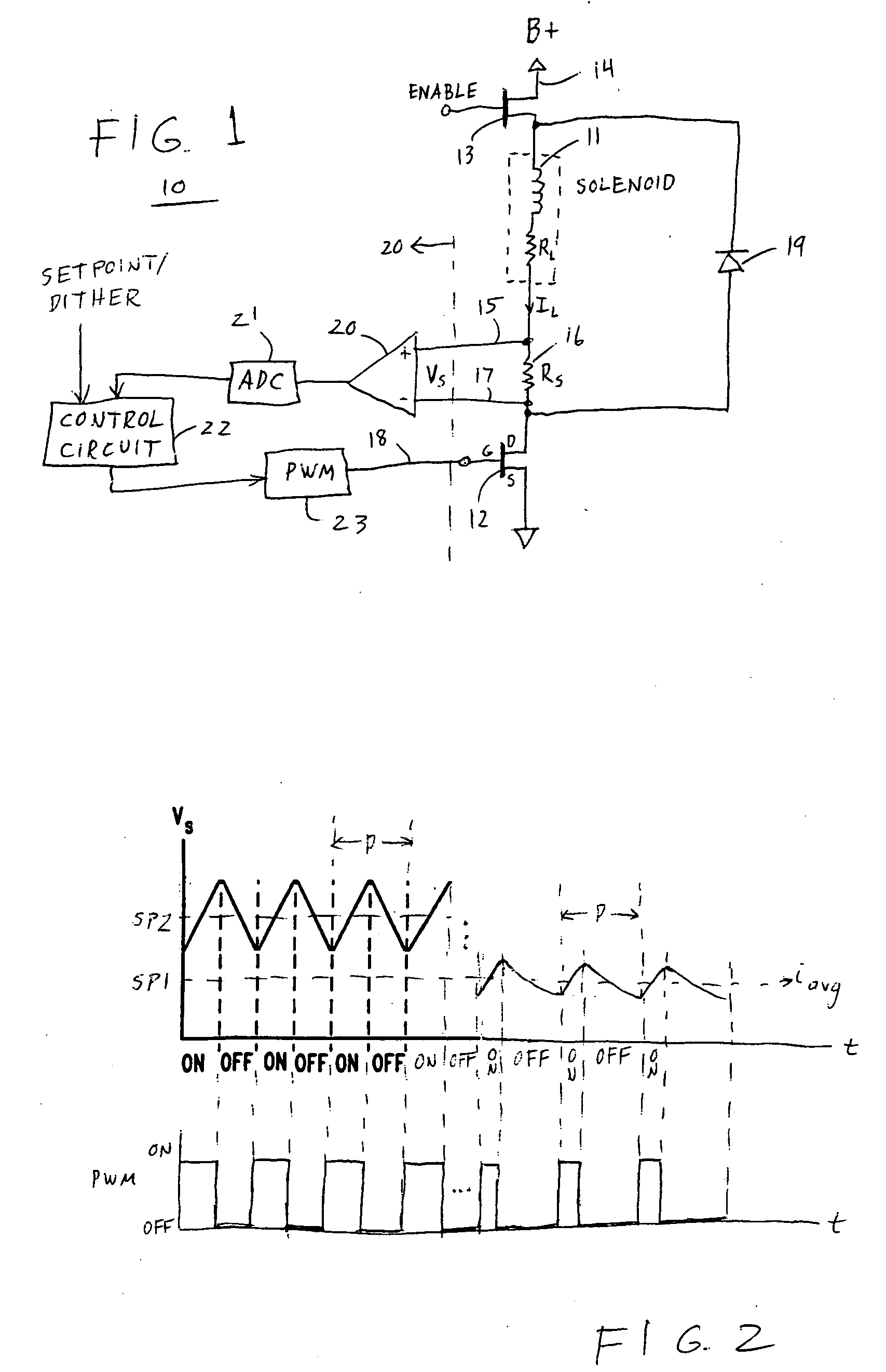 Frequency-controlled load driver for an electromechanical system