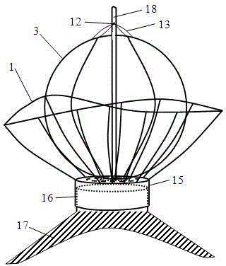 Test device used for ultrasonic field shear force measurement