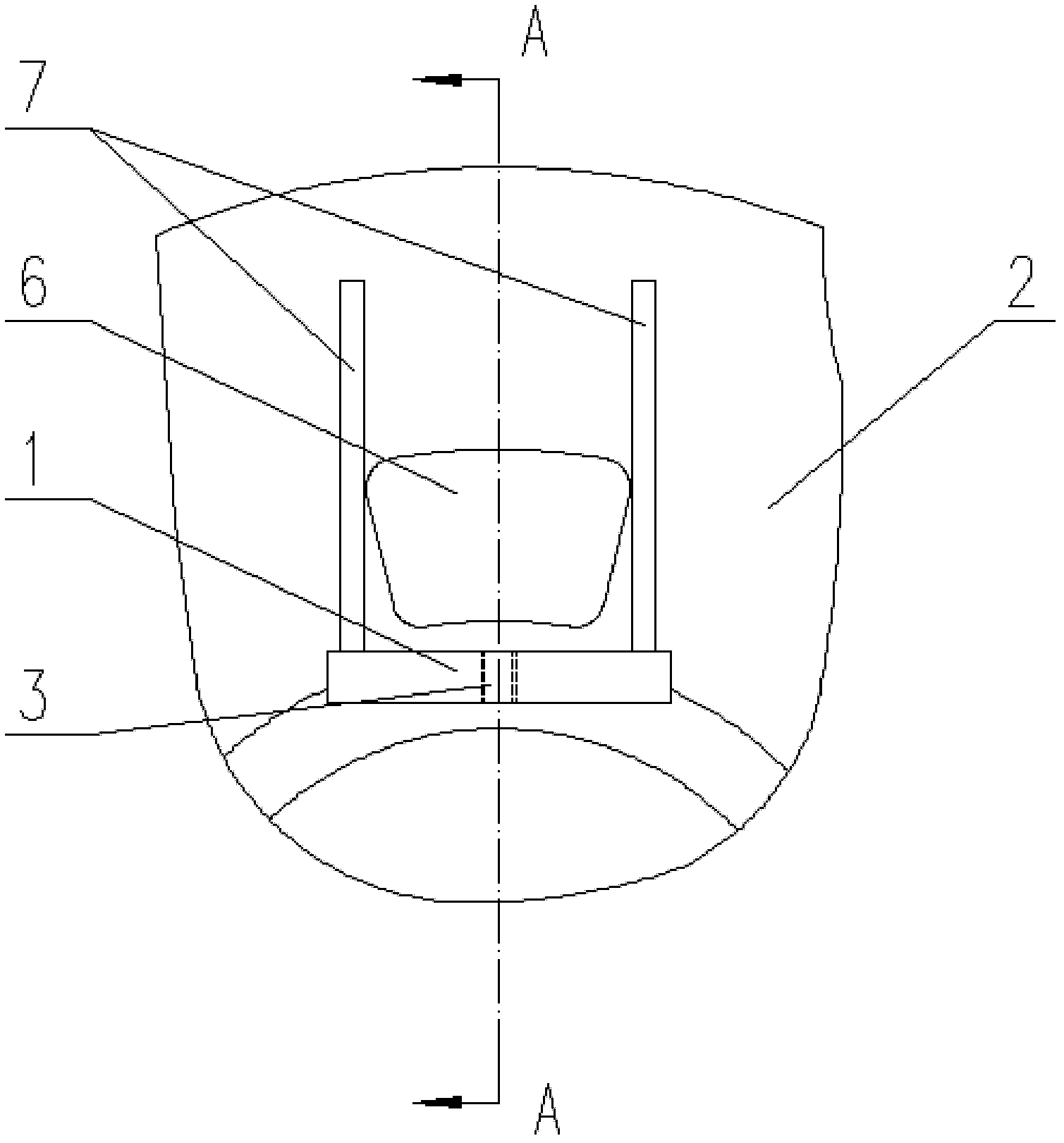 Alignment support device for rotor of permanent-magnetic wind power generator and rotor bearing replacement method