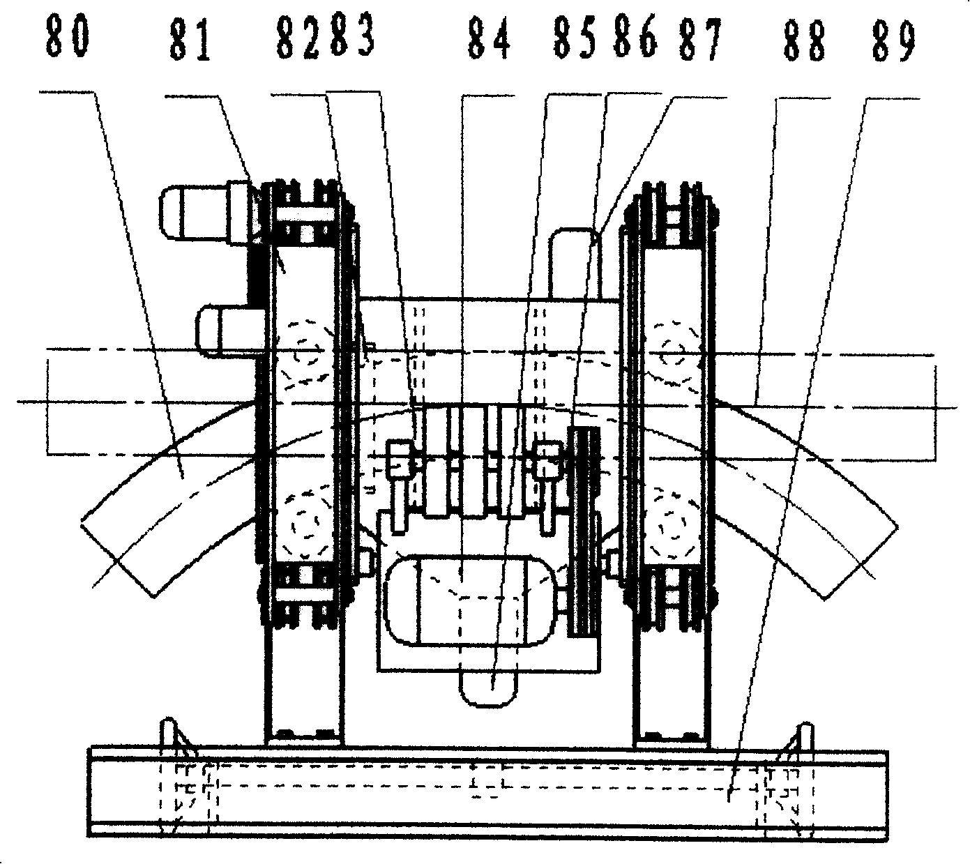 Polyethylene coating steel pipe and its producing method and production line