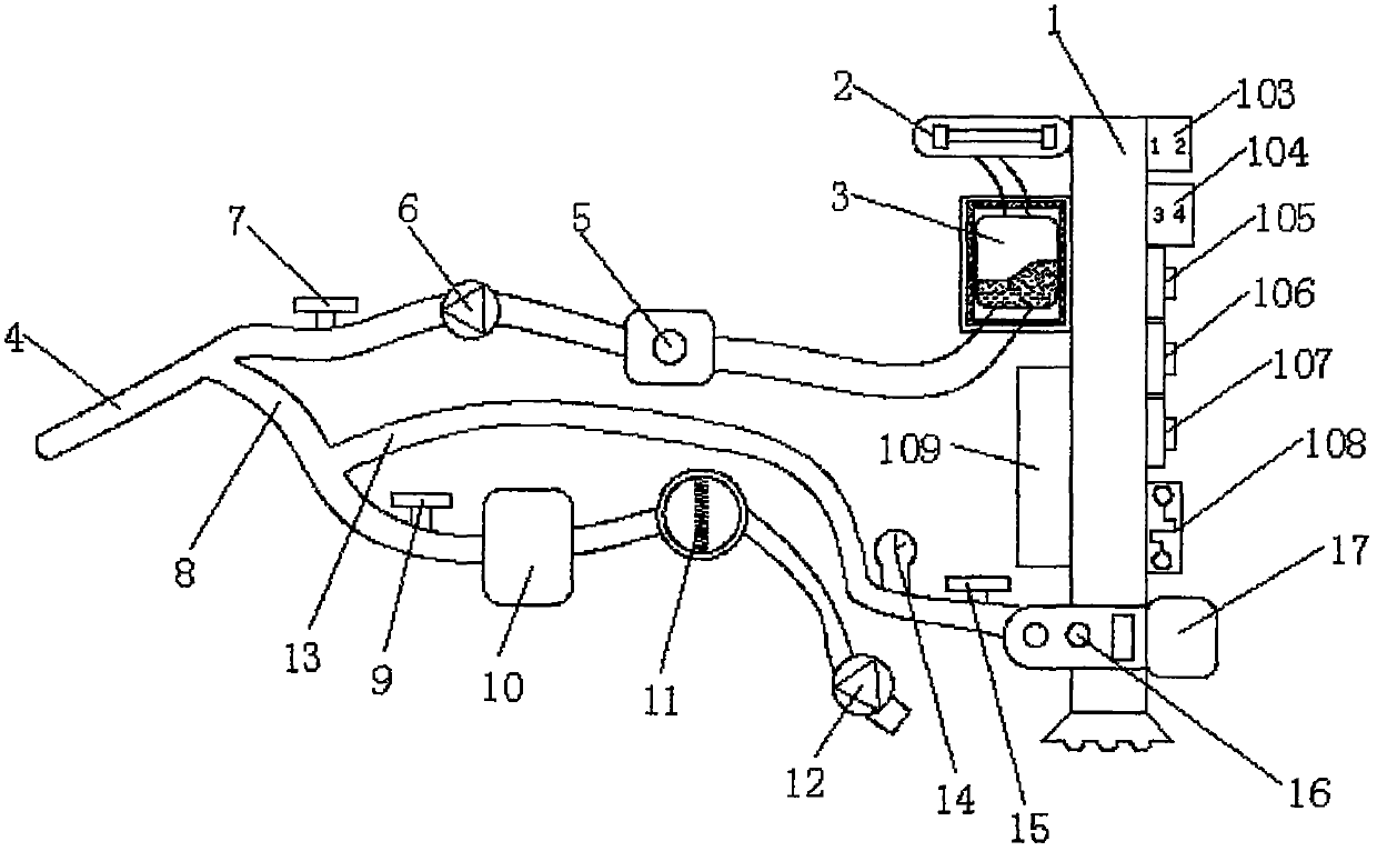 A multi-functional nebulized medication suction and cleaning device for otolaryngology