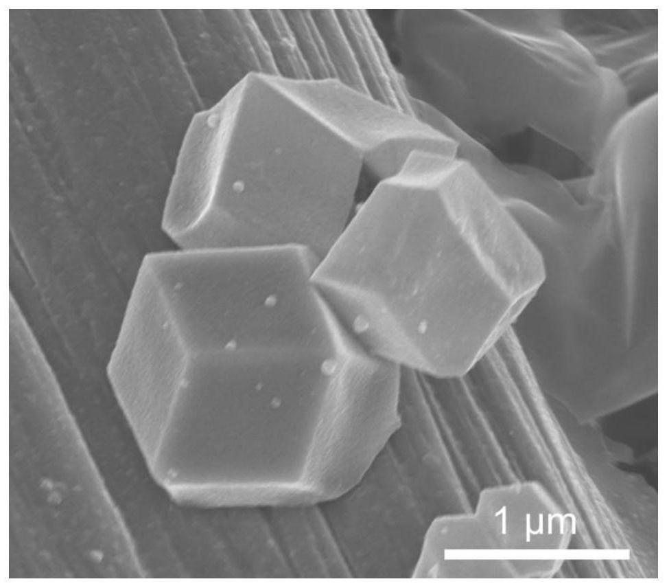 Sulfur-loaded hollow nano polyhedron octasulfide nine cobalt/carbon fiber composite material and preparation method and application thereof