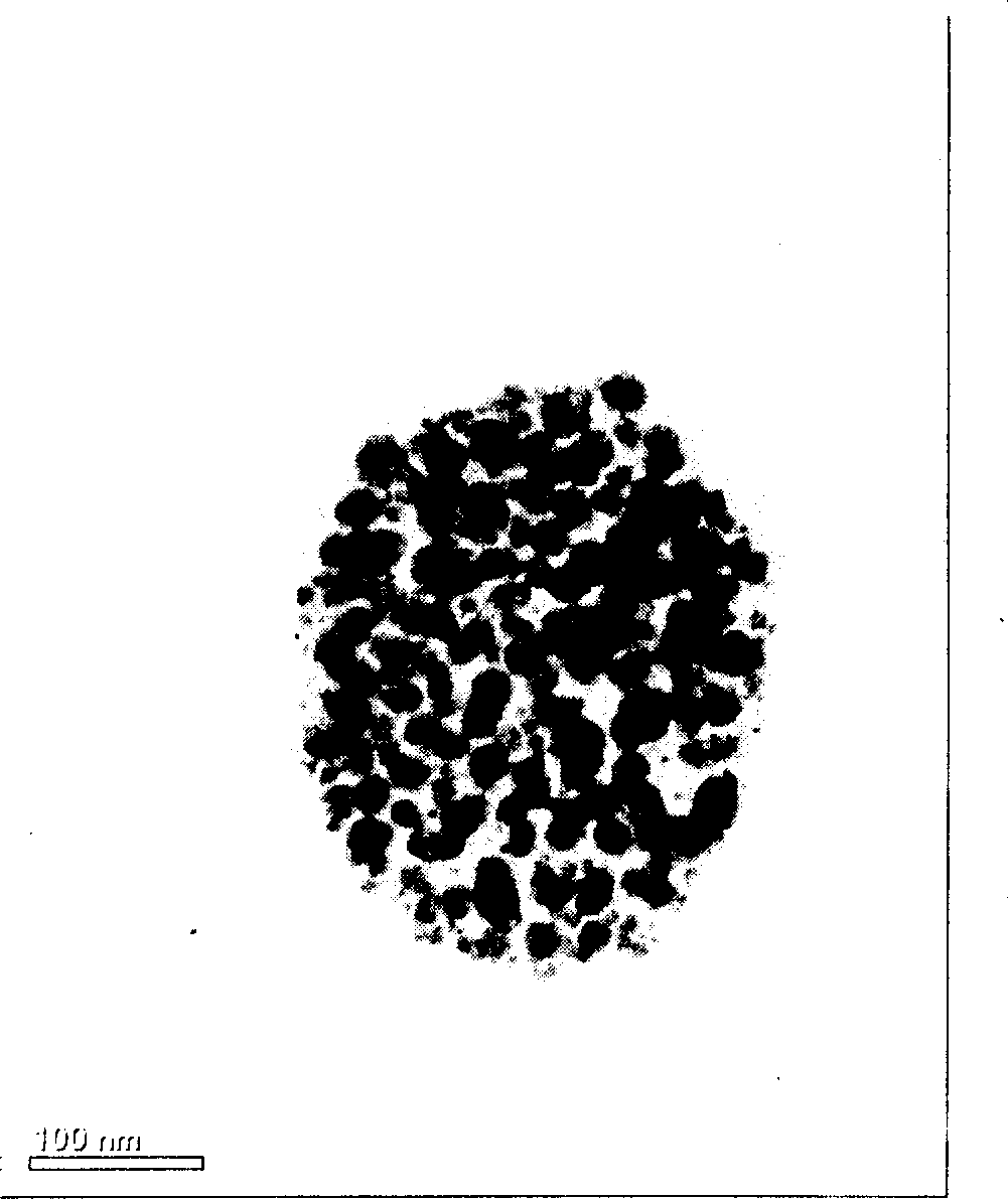 Process for preparing controllable hollow nanometer gold ball based on polymeric vesicle mold plates