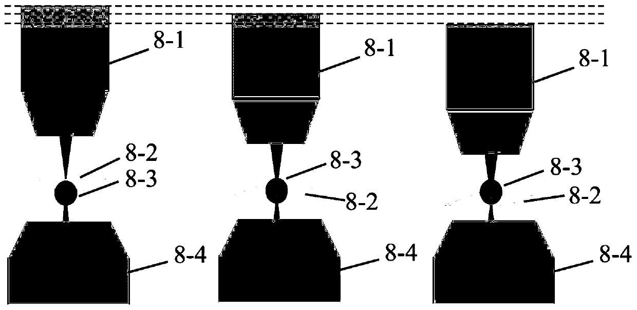 Atmospheric single particle quick three-dimensional chemical imaging method based on stimulated Raman scattering