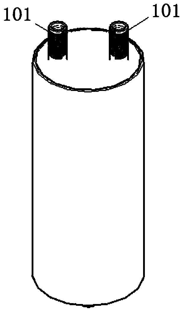 Device and method for preparing alicyclic amine through continuous hydrogenation reduction of aromatic amine