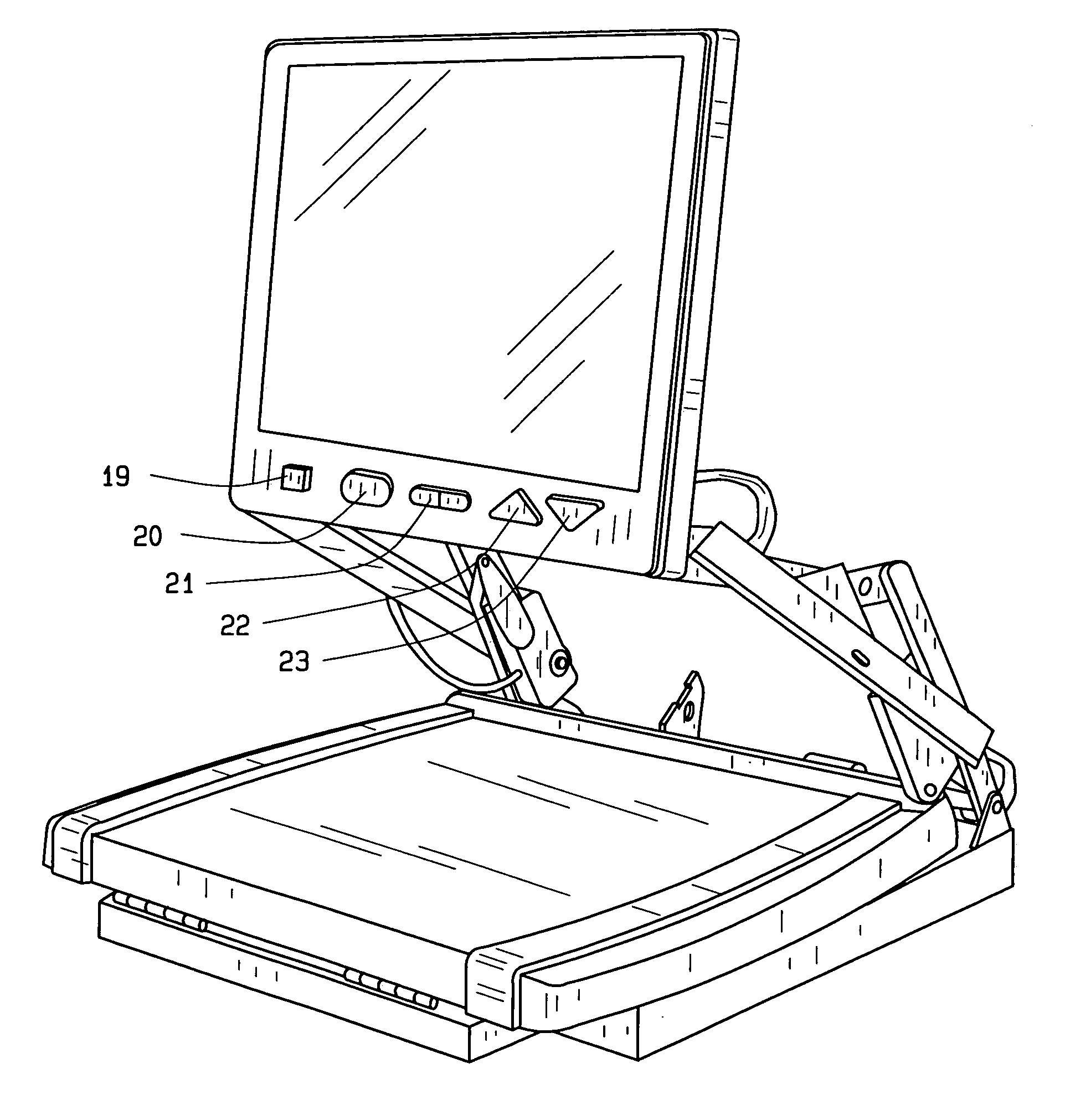 Closed circuit video magnification system