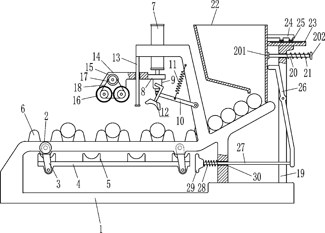 Log slotting device