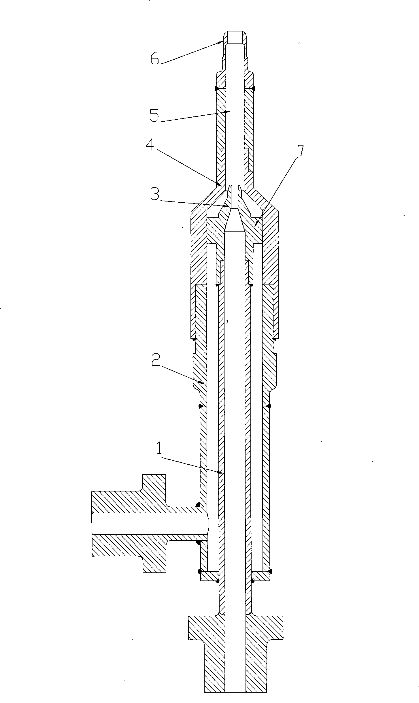 High-speed jet gas-liquid mixing-phase ejector