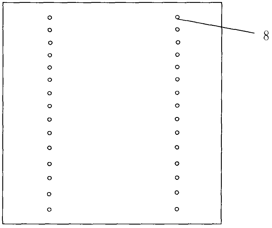 Air-exhausting flexible packaging bag for frozen vegetables and preparation method thereof