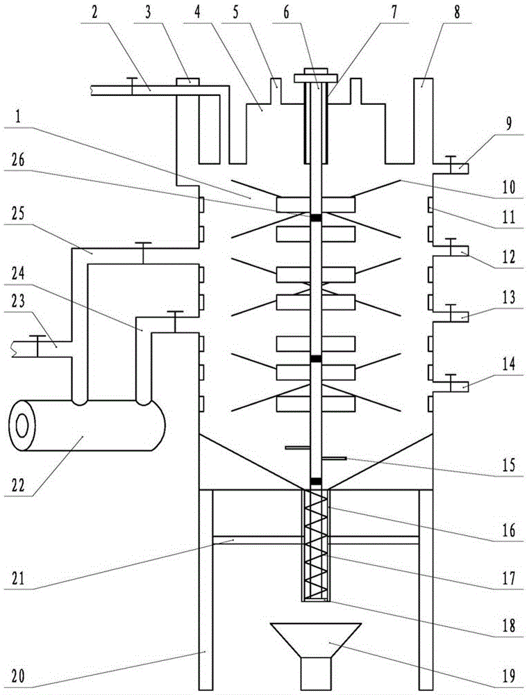 Device and method for preparing methane from solid organic waste