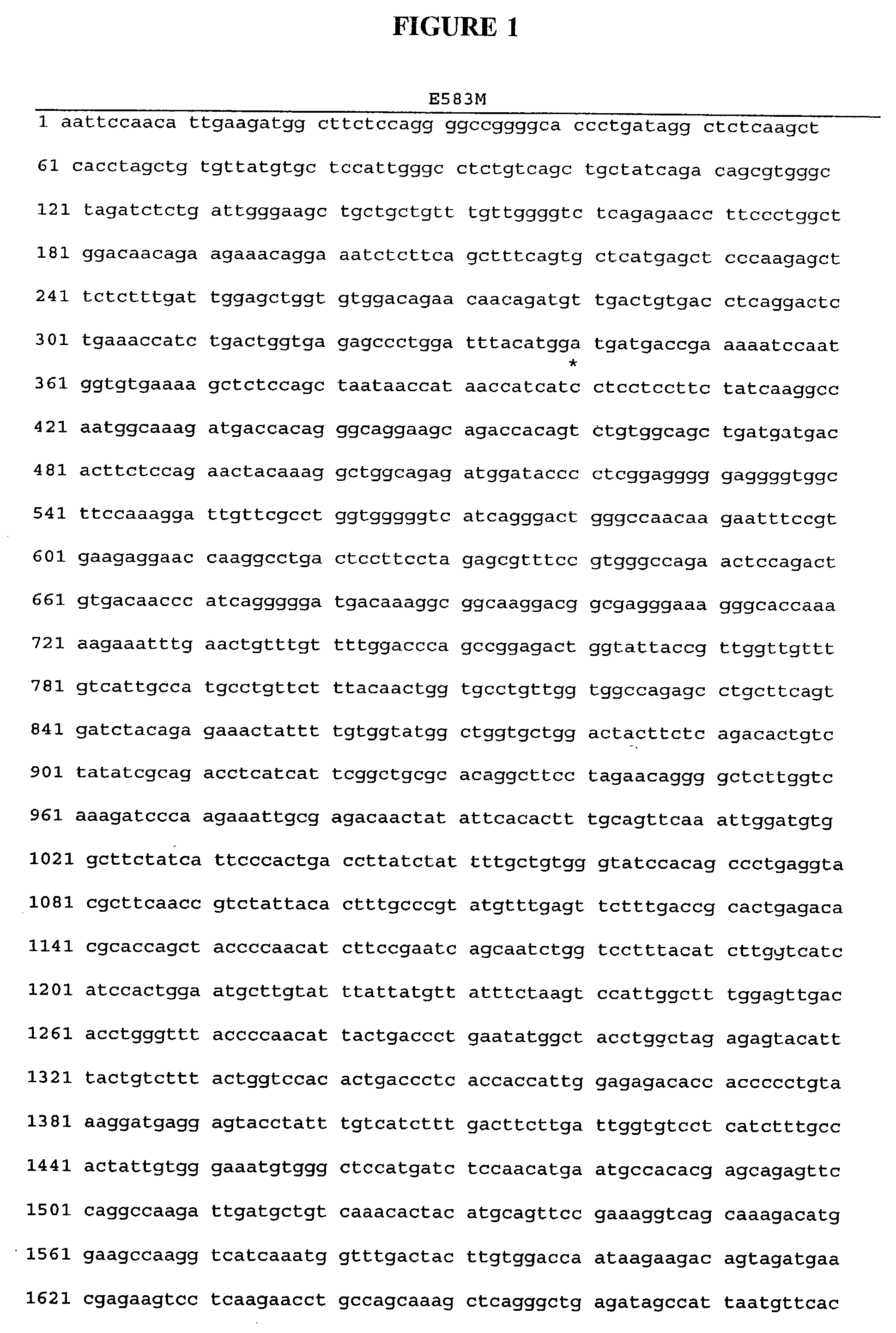 Nucleic acids encoding modified olfactory cyclic nucleotide gated ion channels