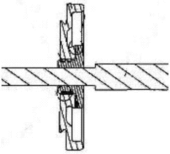 Supercharger oil seal structure