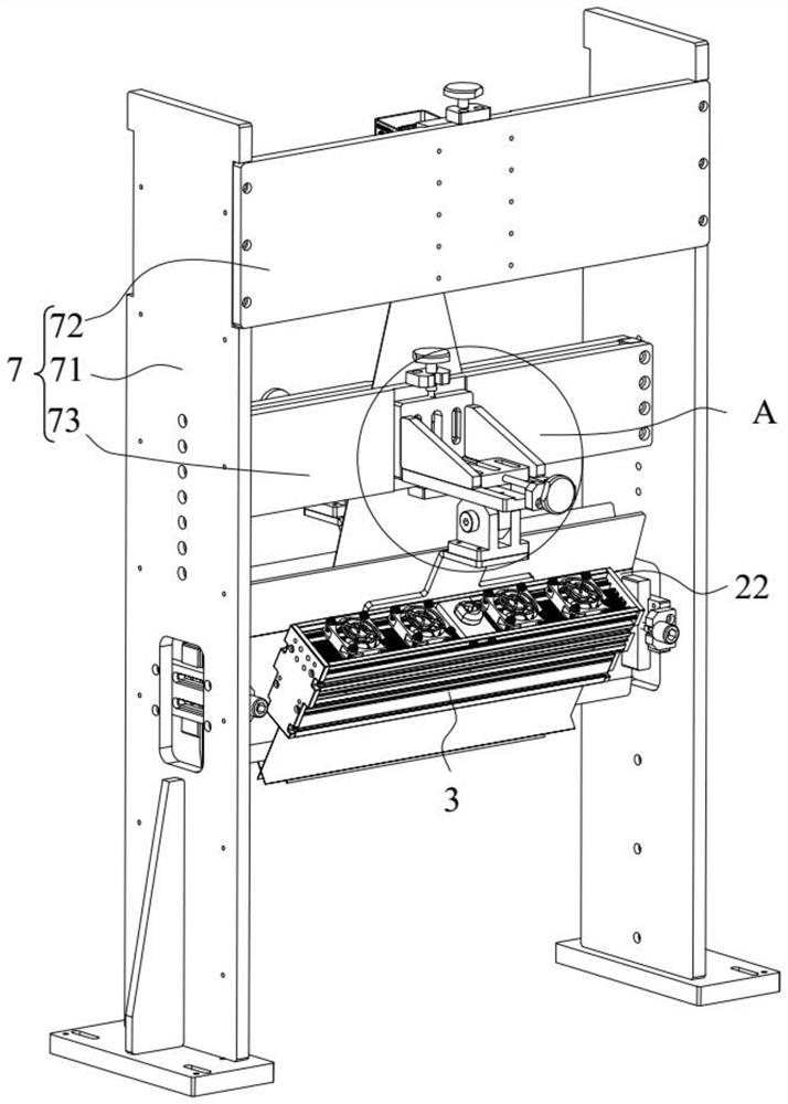 Silicon wafer detection device