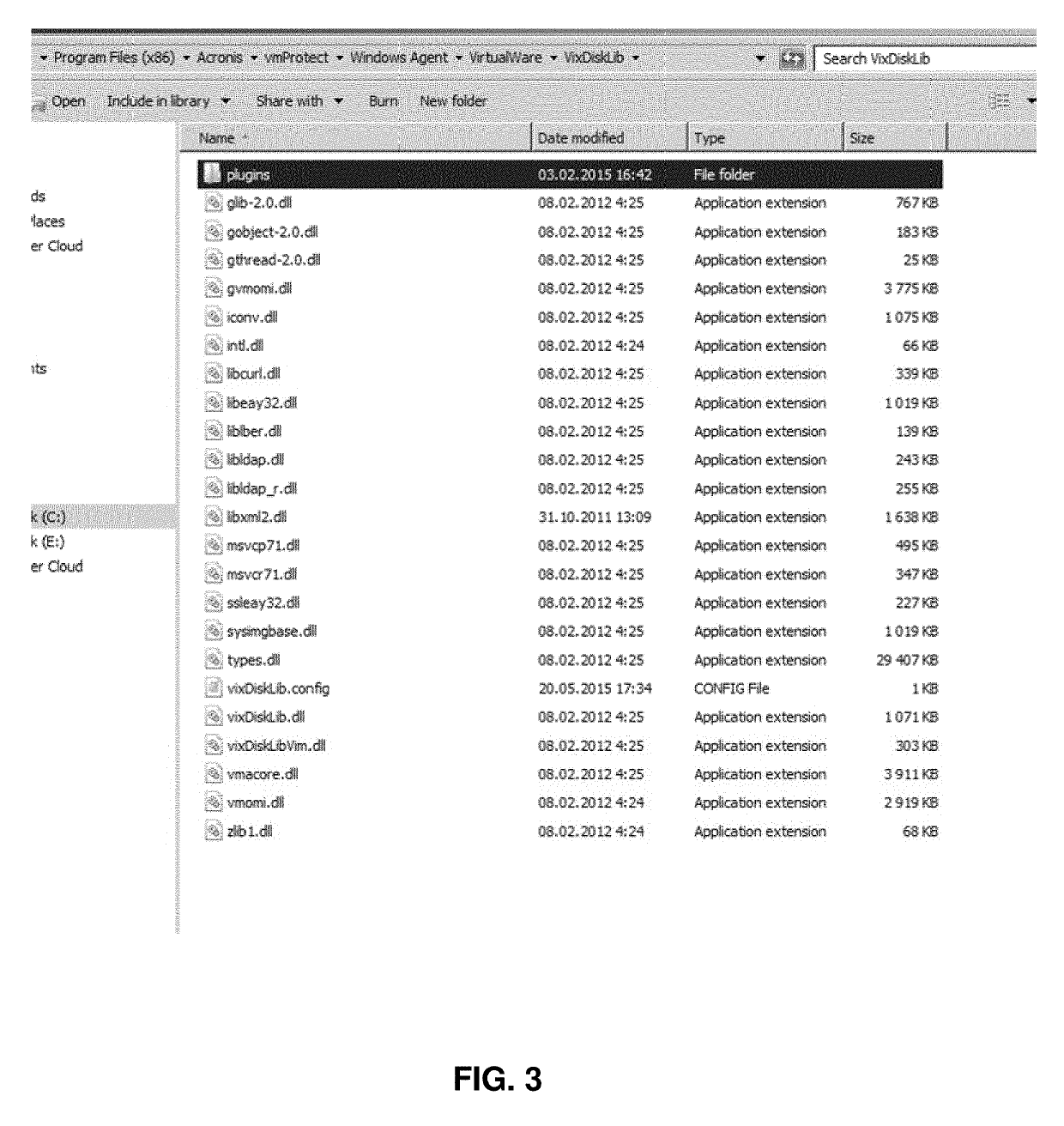 Backup of virtual machines from storage snapshot