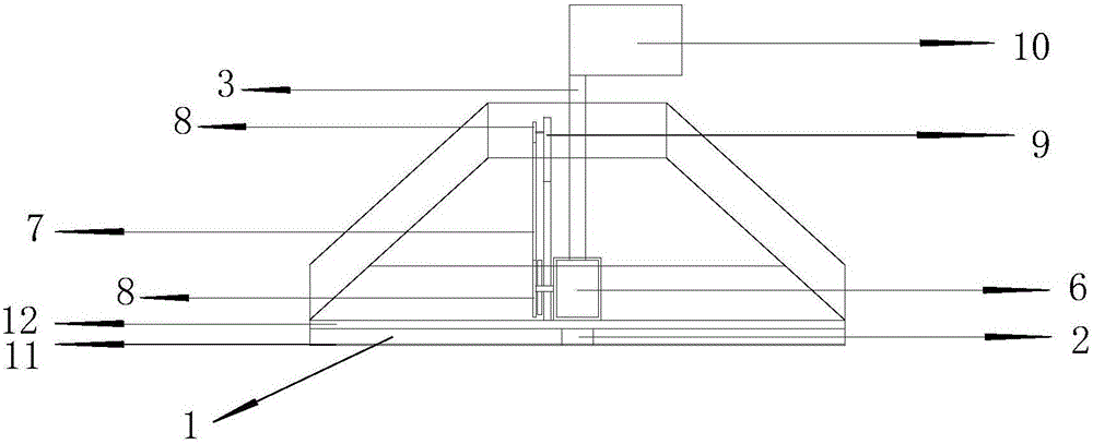 Wave-focusing turbine type power generating device