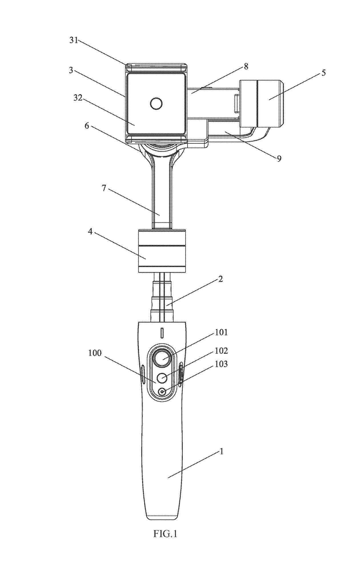 Telescopic stabilizer and control method thereof