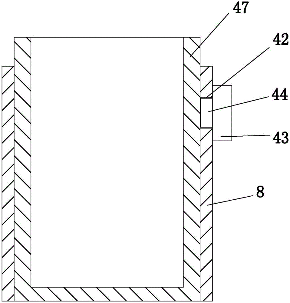 Detection and control device and method for powder adding height of powder charging pipe of gas generator