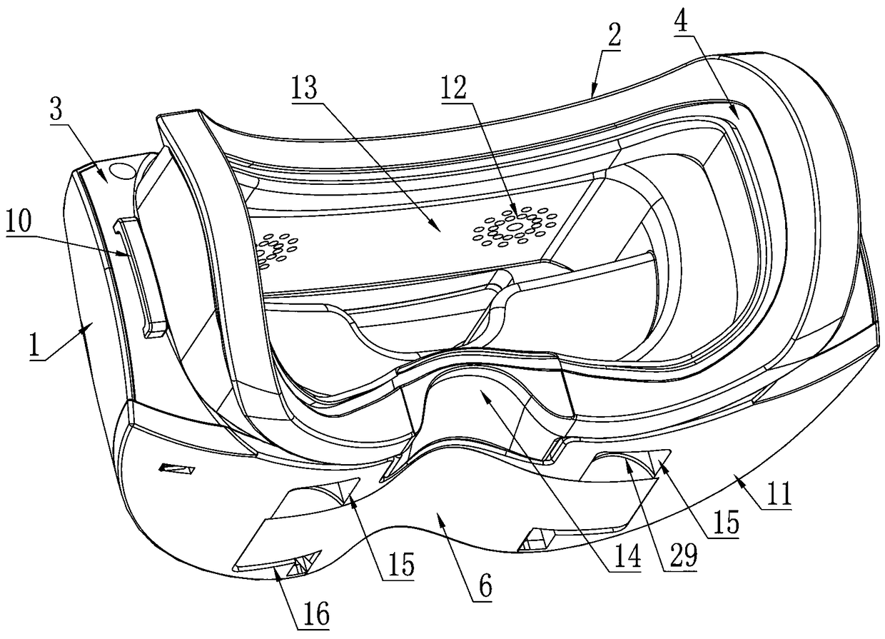 Atomization eye patch