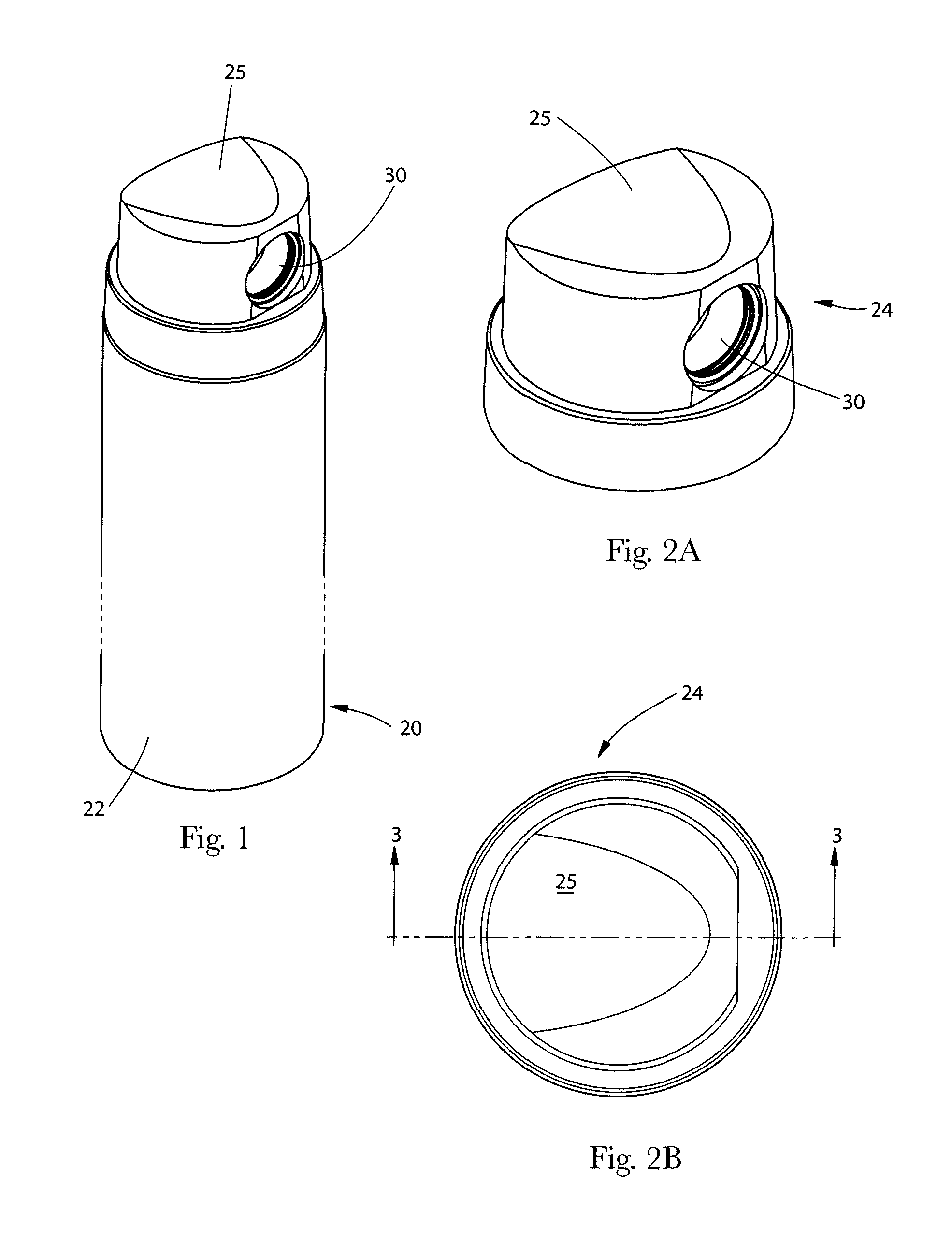 Dispenser having non-frustro-conical funnel wall