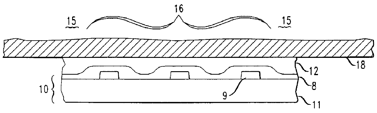 Device fabrication involving surface planarization