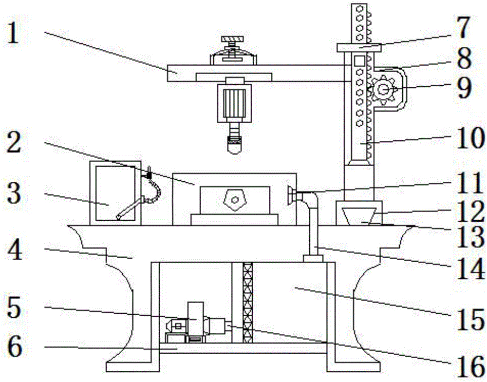 Machining device for aluminum alloy wind wheels for wall-mounted air conditioners