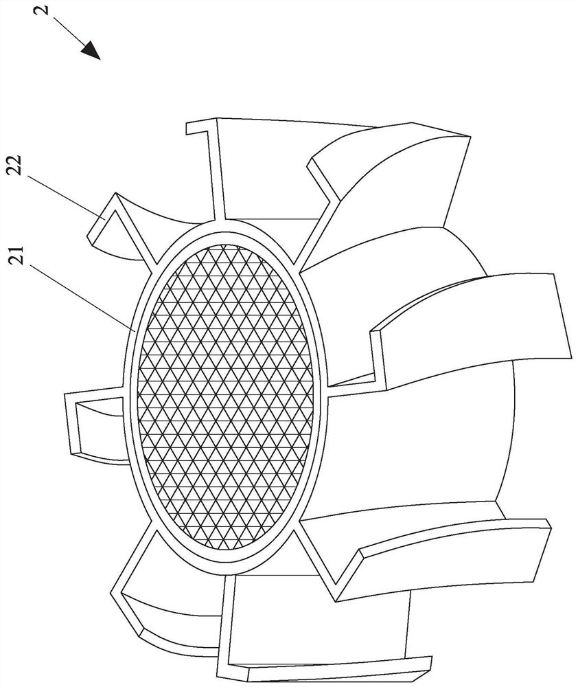 Cut gas flow-guide device capable of being bidirectionally embedded into internal combustion engine