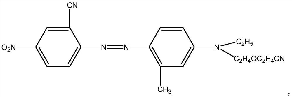 Disperse orange dye composition, disperse orange dye, preparation method and use thereof, and colored products