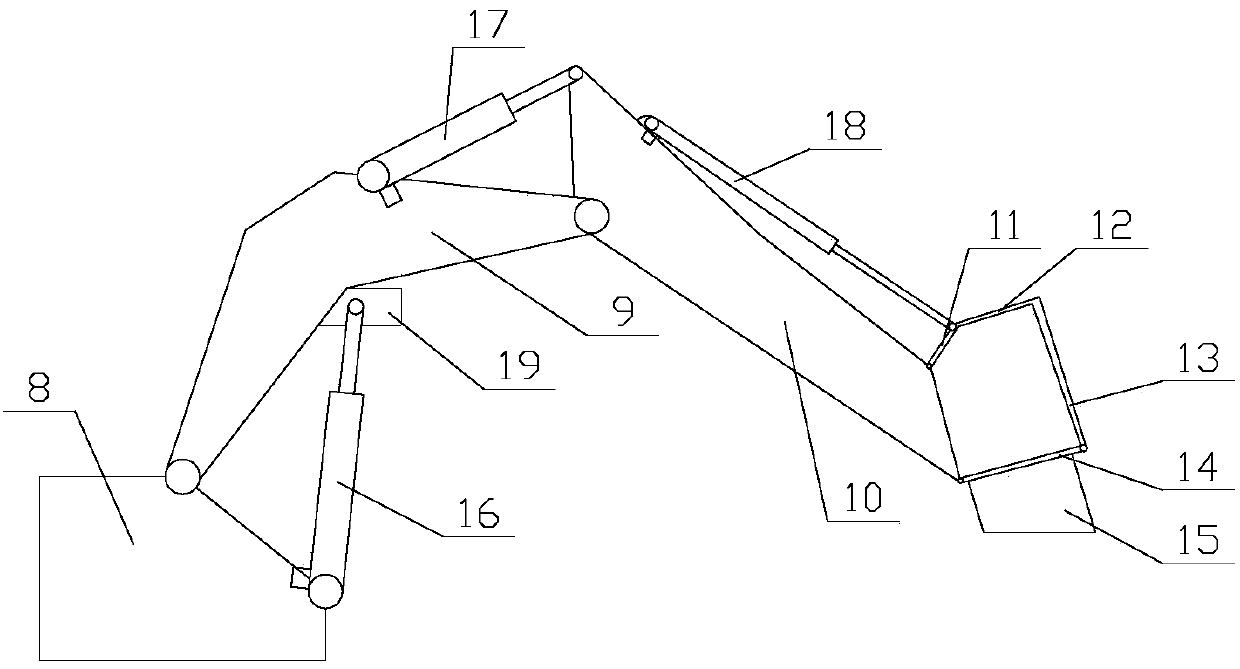 Intelligent mechanical equipment with quick and precise pipeline laying function