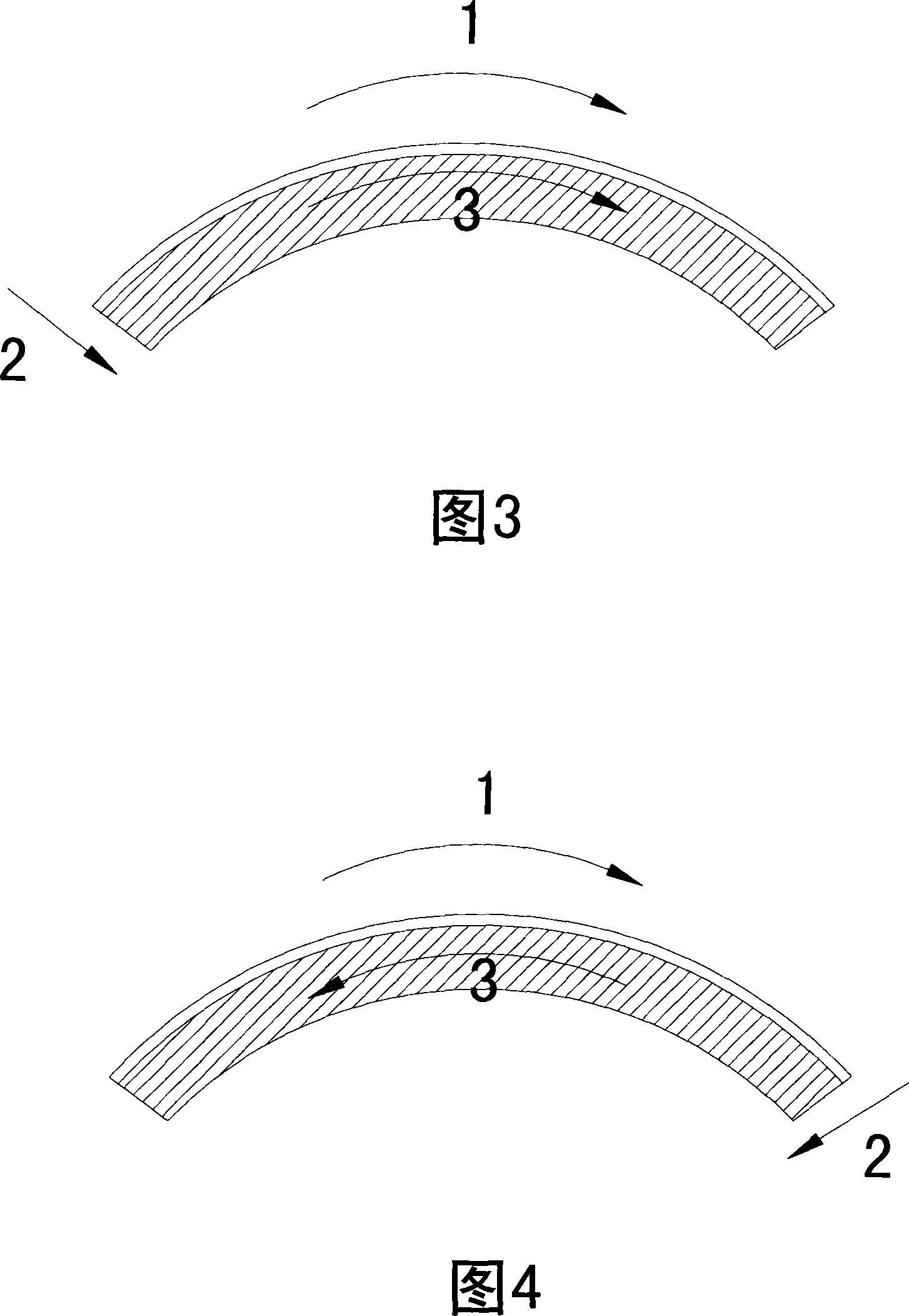 Push-along-edge type resistor repair and carving method