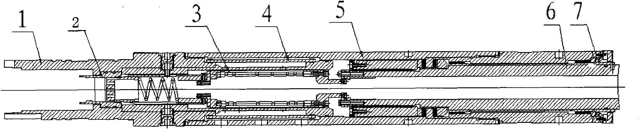 Rotating short joint for oil well logging