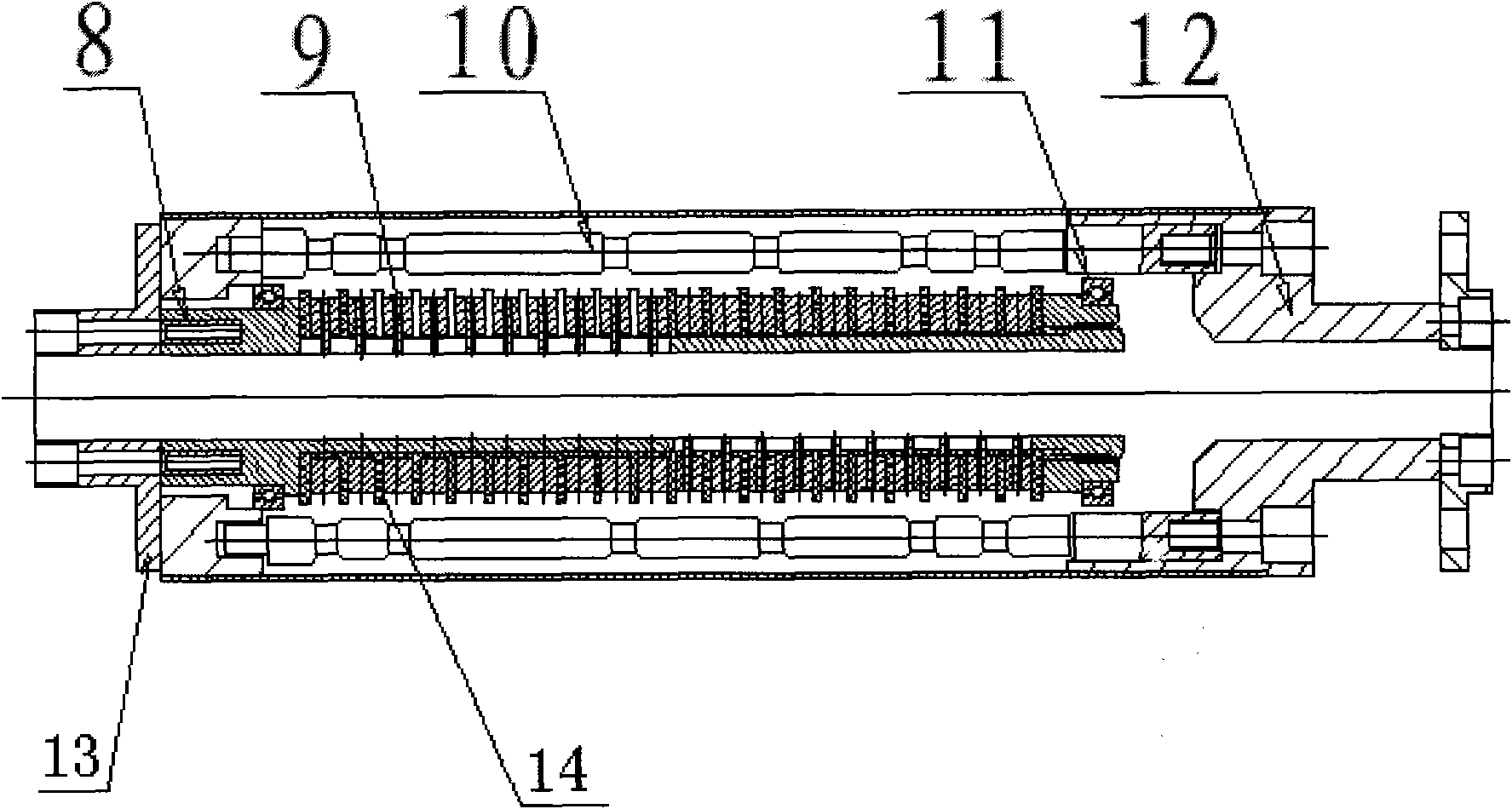 Rotating short joint for oil well logging