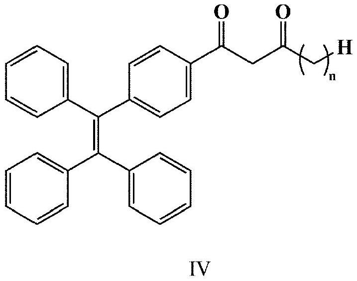 A kind of alkyl side chain phenyl boron fluoride complex and its preparation method and application