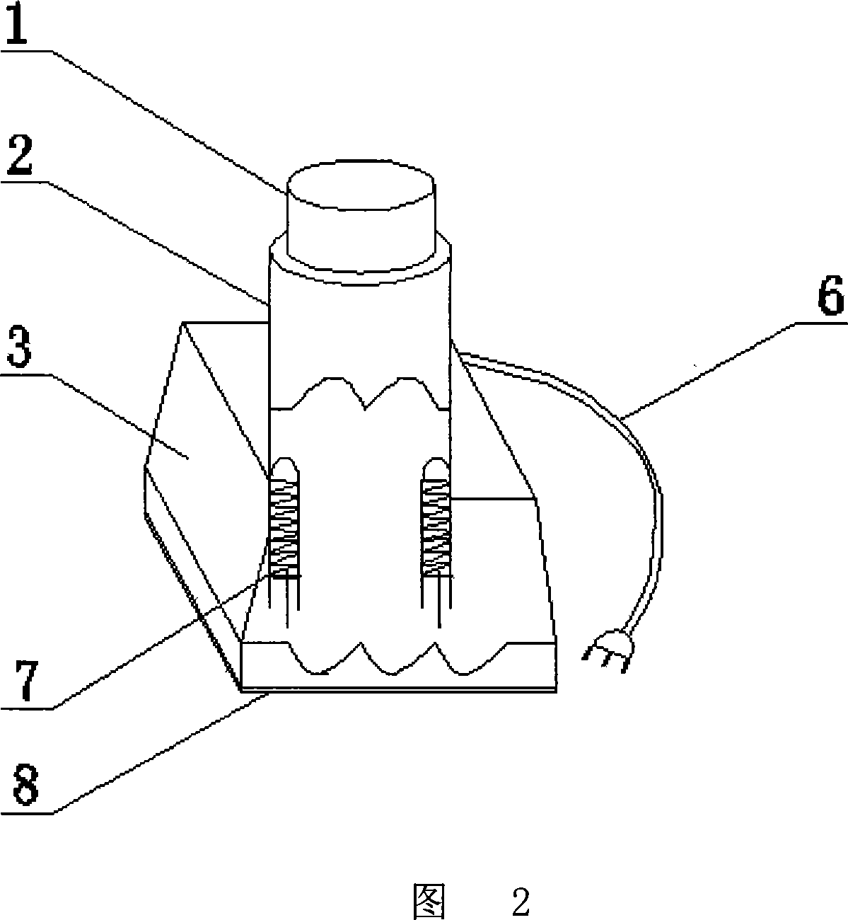 Ultrasound couplant constant temperature heating device and its testing method