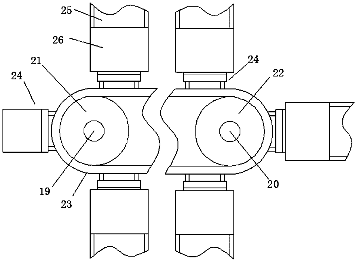 Special automatic sorting device for logistics express delivery and application method thereof