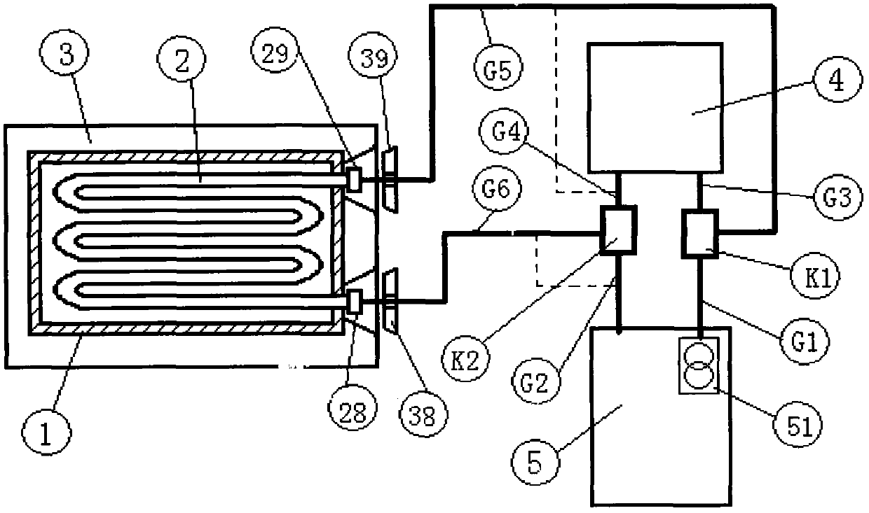 A kind of antifreeze oil tank and heating method