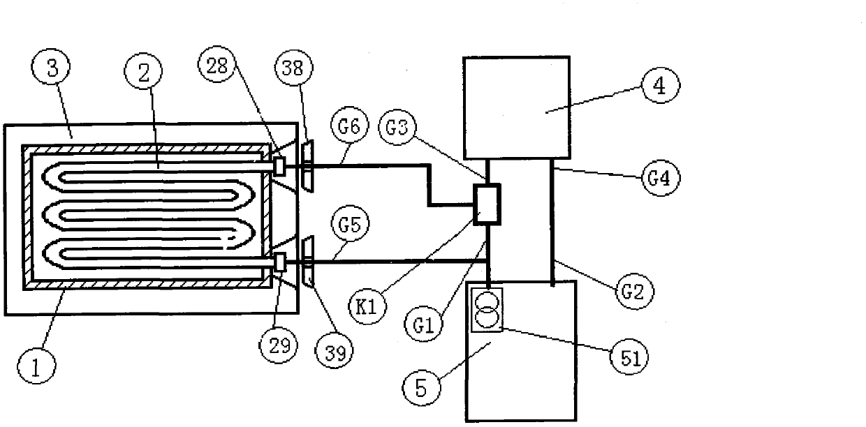 A kind of antifreeze oil tank and heating method