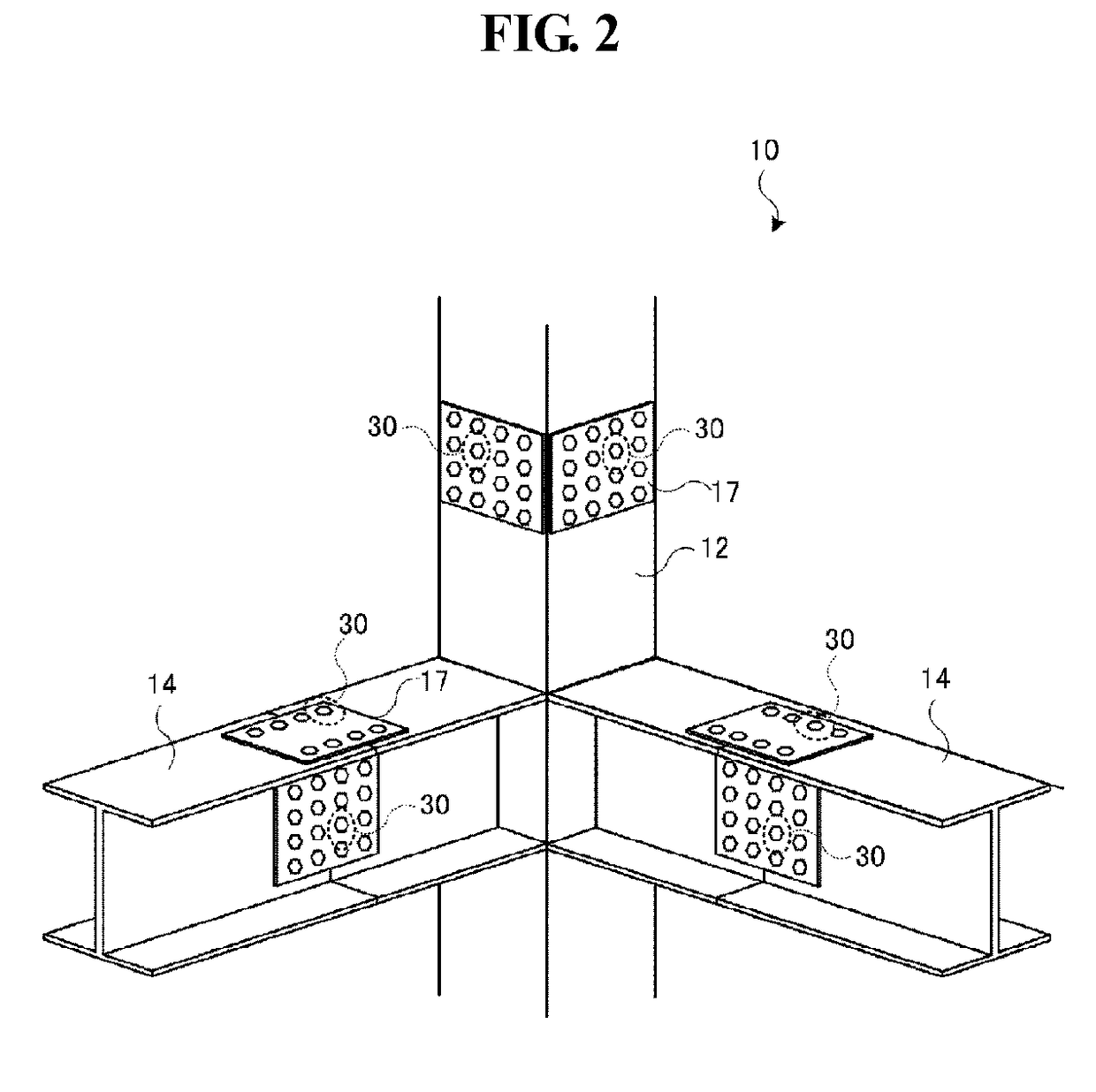 Conduction-path-equipped member, method for patterning conduction path, and method for measuring changes in member