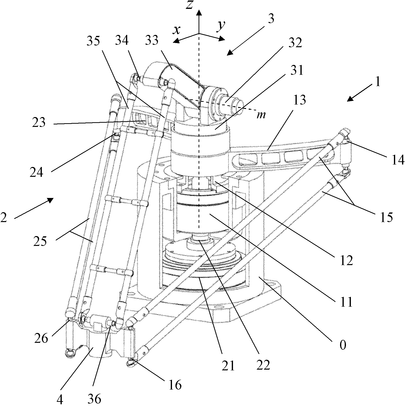 High-speed catch-release type parallel robot mechanism capable of realizing complete-turn rotation