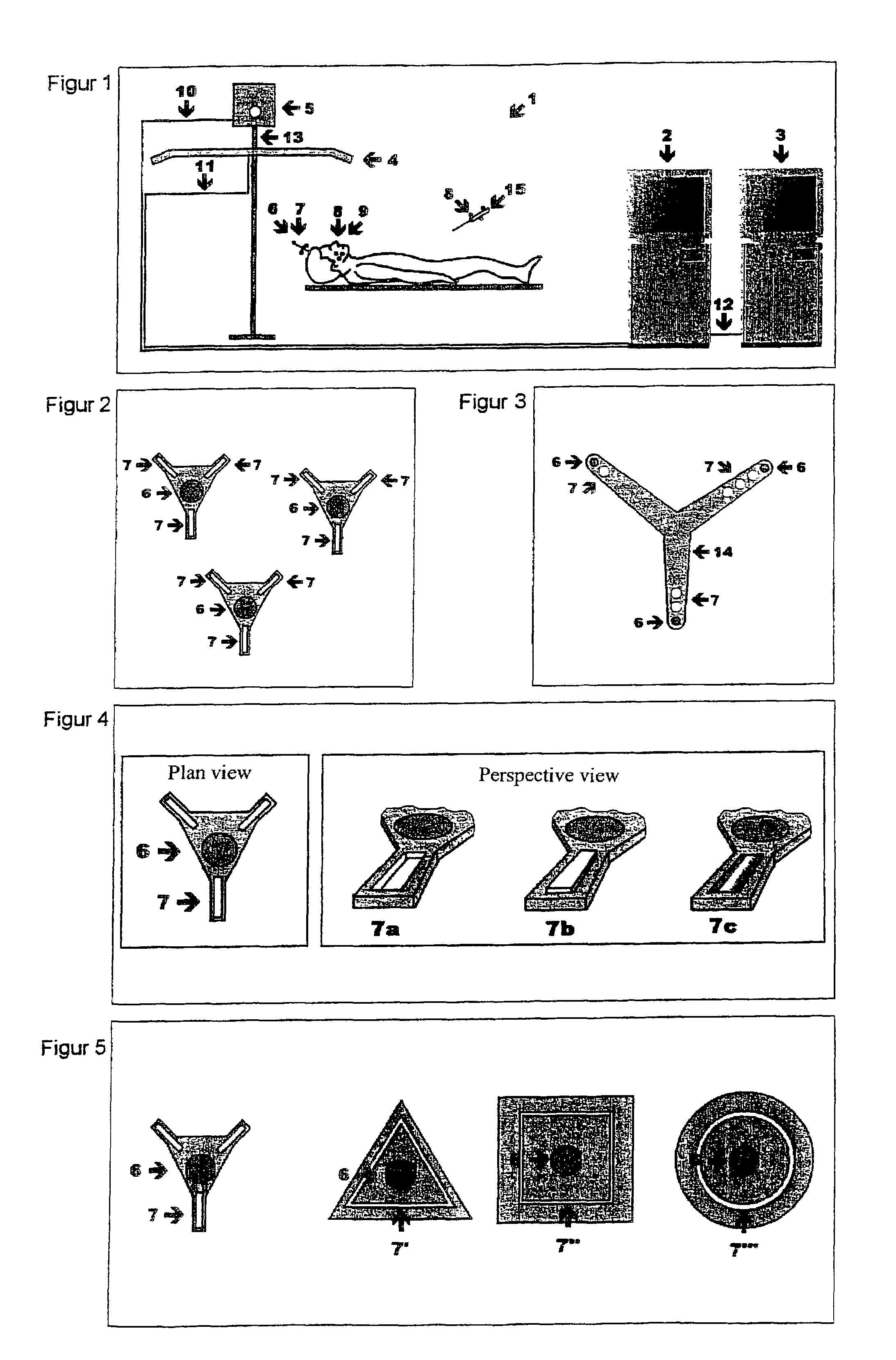 Method and device for instrument, bone segment, tissue and organ navigation