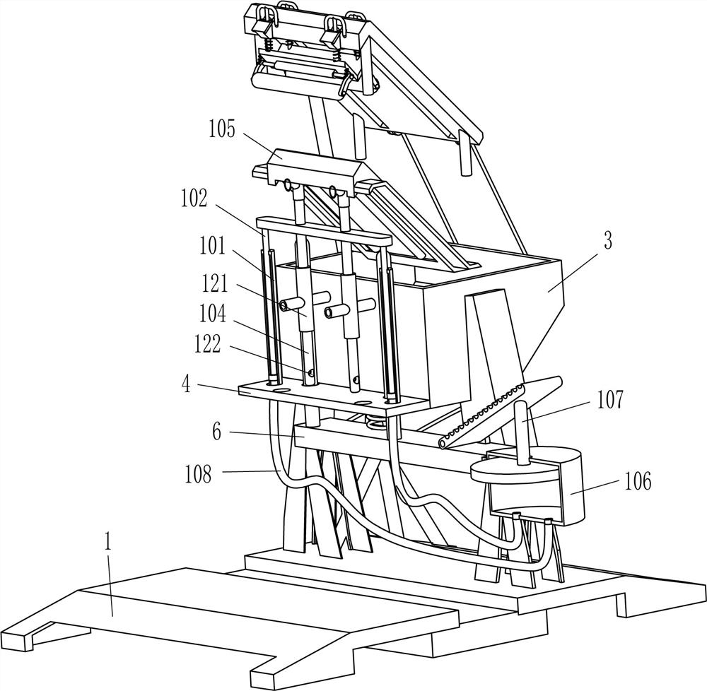 Cow hair removing device used for leather processing