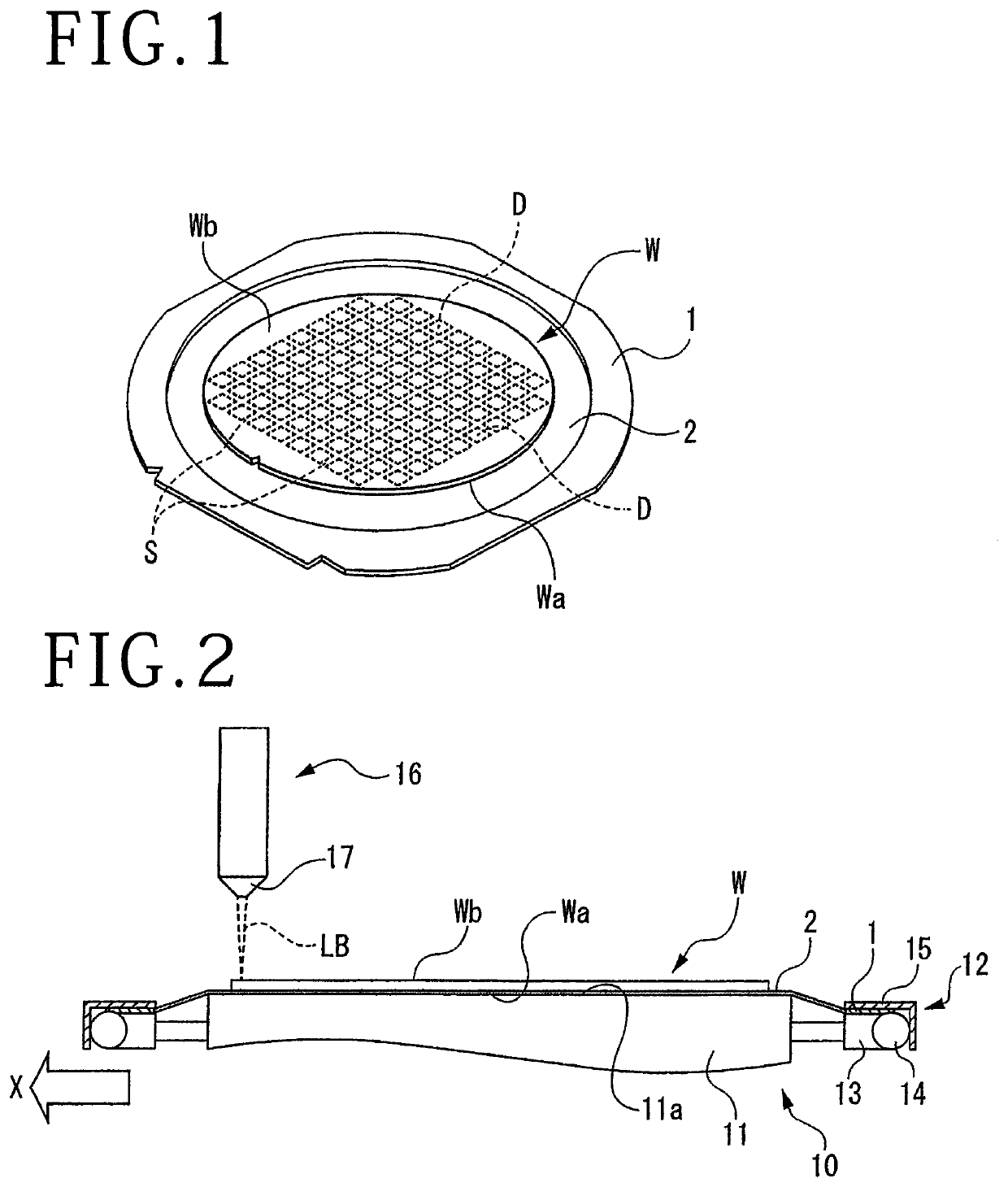 Workpiece dividing method