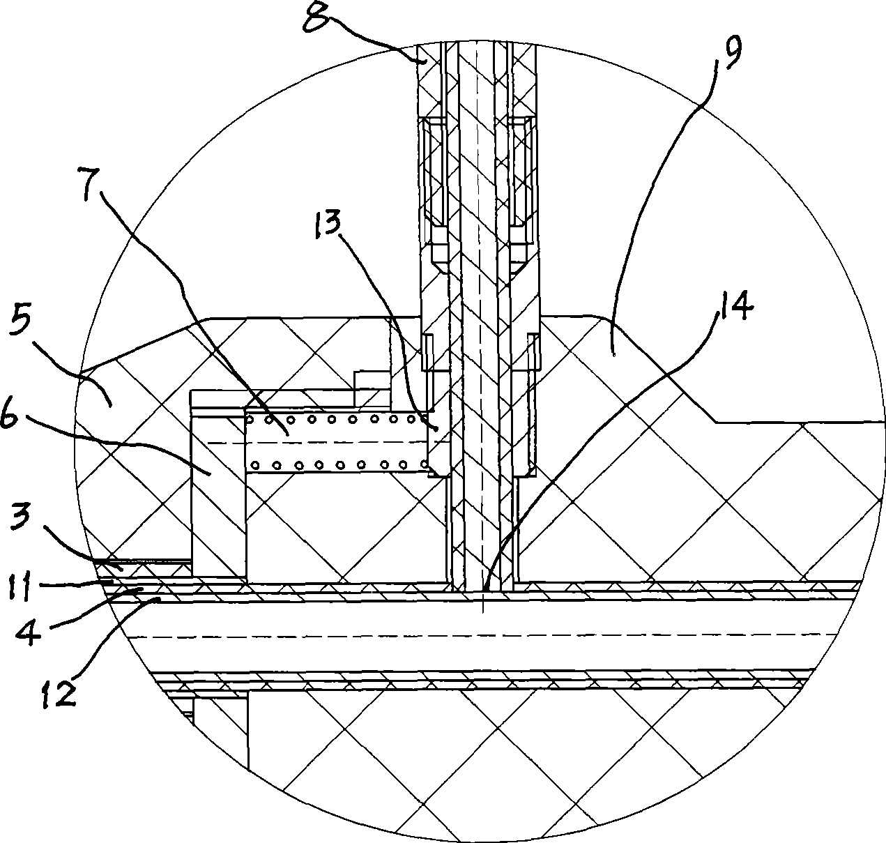 Double-pole electric coagulation aspirator