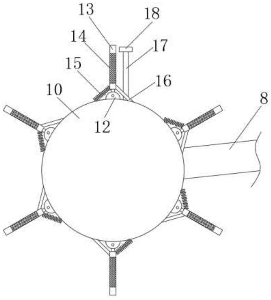 A detachable marine operation vessel for salvage and packaging treatment of enteromorpha