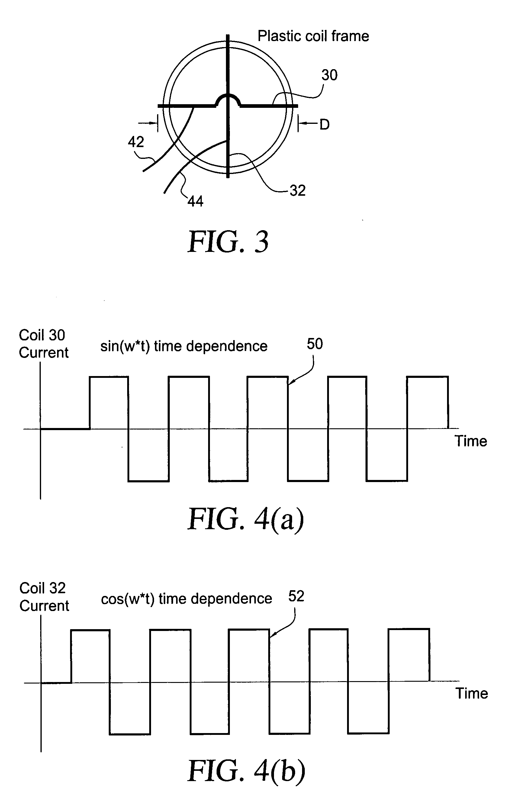 Elongated cross coil assembly for use in borehole location determination